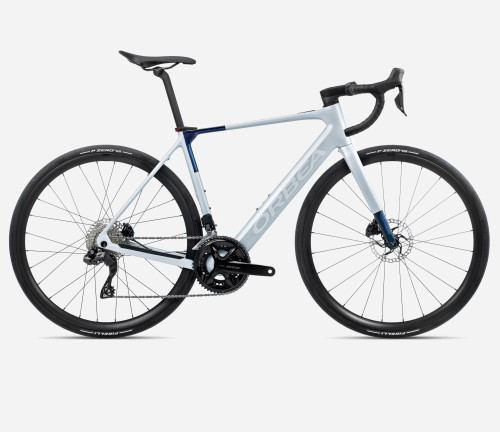 Orbea | GAIN M30I | HALO SILVER (MATT) - BLUE CARBON VIEW (GLOSS)