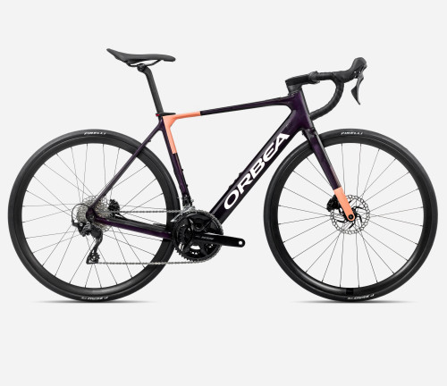 Orbea | GAIN M30 | FANTASY PURPLE CARBON VIEW (GLOSS) - ORANGE CLOUD (MATT