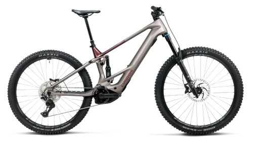 Orbea | Wild TR M20 | Full Suspension eMTB | Desert Rose (Matt) - Burning Ashes C. View (Gloss)
