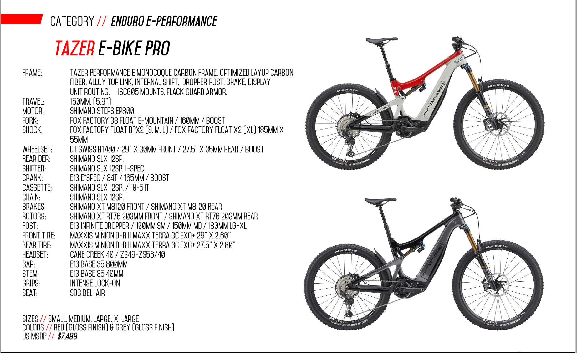 intense cycles tazer pro electric