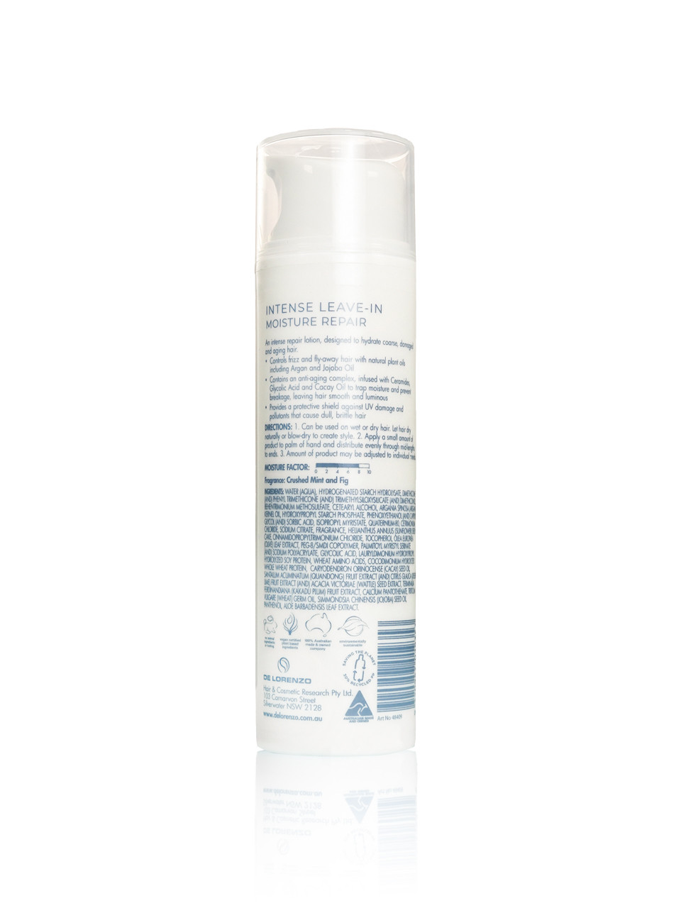 Intense Moisture Repair 125mL | De Lorenzo Hair and Cosmetic