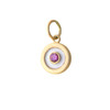 En Soleil Tiny 14kt Gold Pink Sapphire