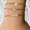 Star Link in Rolo Chain
Cross Link in Paperclip Chain
Skinny Bar Link in Curb Chain