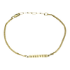 14kt Gold Tiny Skinny Bar Bracelet