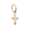 Itty Bitty Cross Charm Silver or Gold