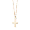 Itty Bitty Cross Necklace 14kt Gold