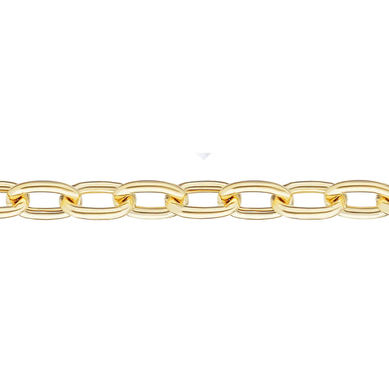 Luxe Link Chain 14kt Gold Lobster Clasp - Jewelry by Cari