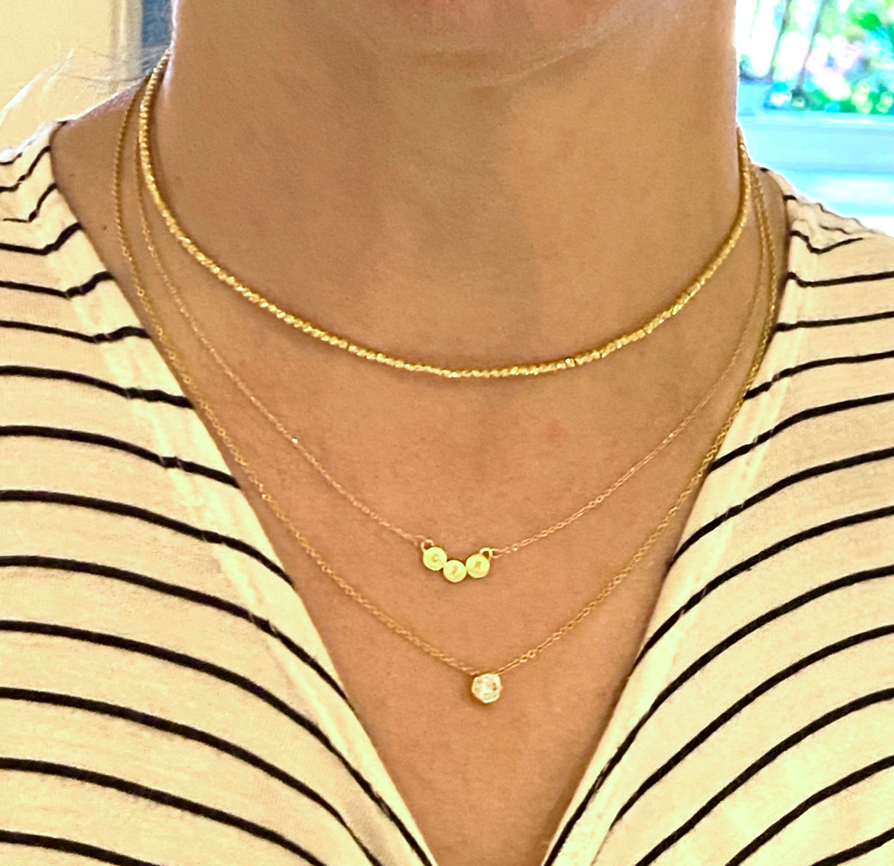 Super Sparkly Choker Adjustable Chain 