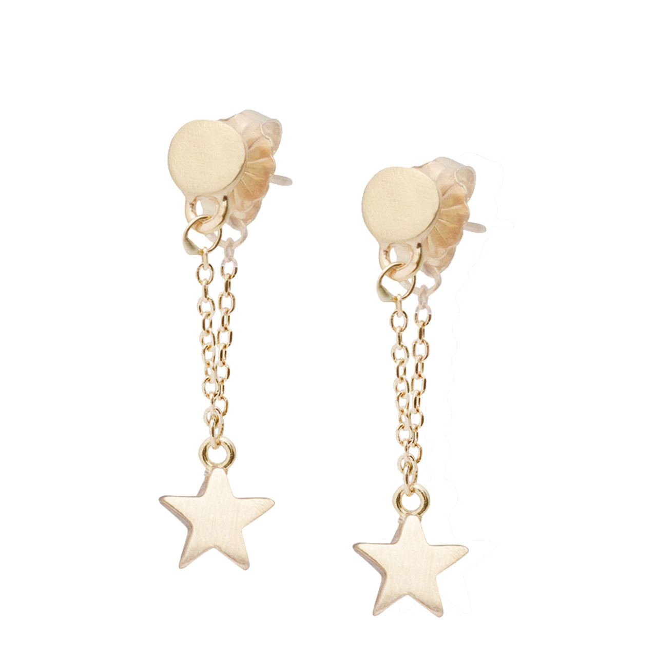 Front To Back Star Drop Earring Cari Streeter Fine Jewelry Front To Back Star Drop Earring Cari Streeter Fine Jewelry