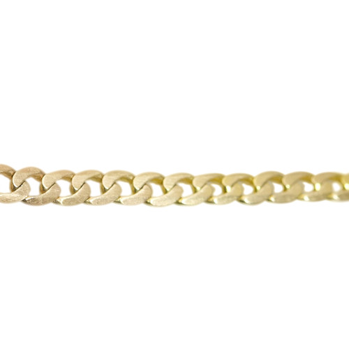 Curb Chain 3mm 14kt Gold