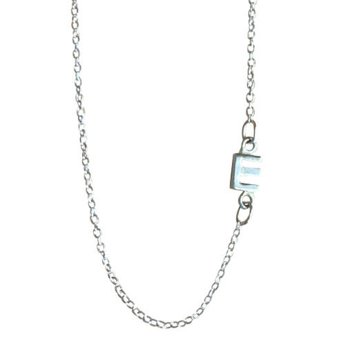 Dainty Wire Letter Necklace