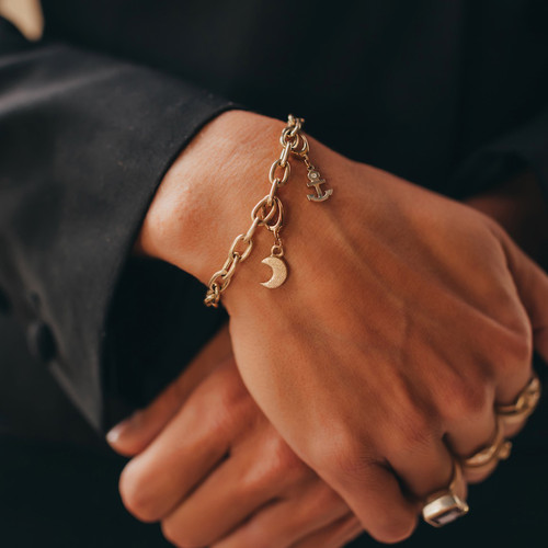 Large Luxe Link Bracelet