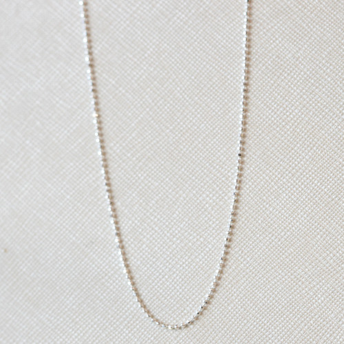 Dainty Sparkly Ball Chain Silver Dainty Sparkly Ball Chain Silver