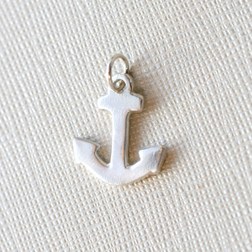 Medium Anchor Charm Silver Medium Anchor Charm Silver