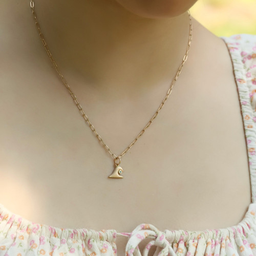 Gold Wave 2mm Blue Diamond