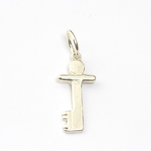 Silver Itty Bitty Silver Key
