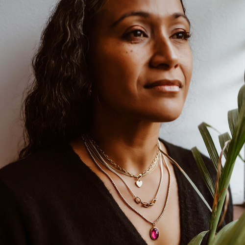 Silver Small Flat Heart Stamp