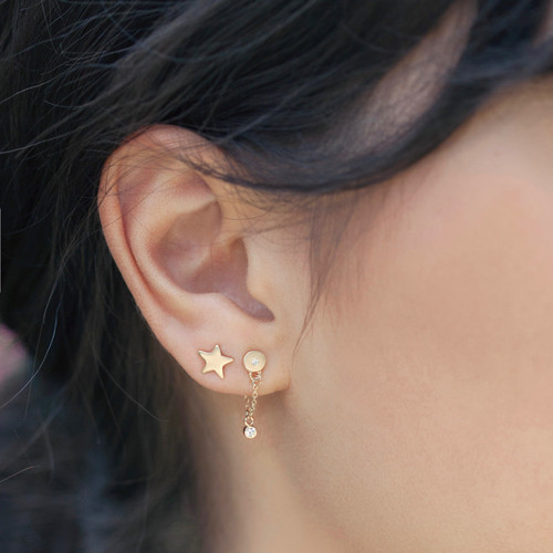 Itty Bitty Star Studs