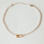 GOLD OVAL PUSH LOCK BRACELET