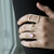 Personalized Itty Bitty Bar Ring Silver or Gold