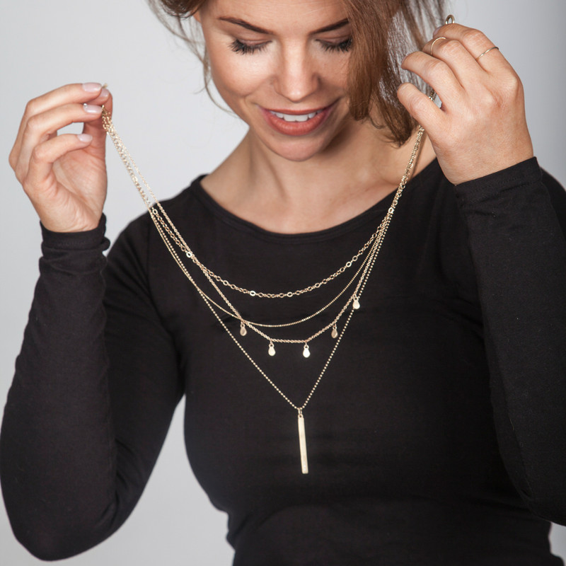 Jewelry by Cari Detachable Cari Clasp™ for easy necklace layering