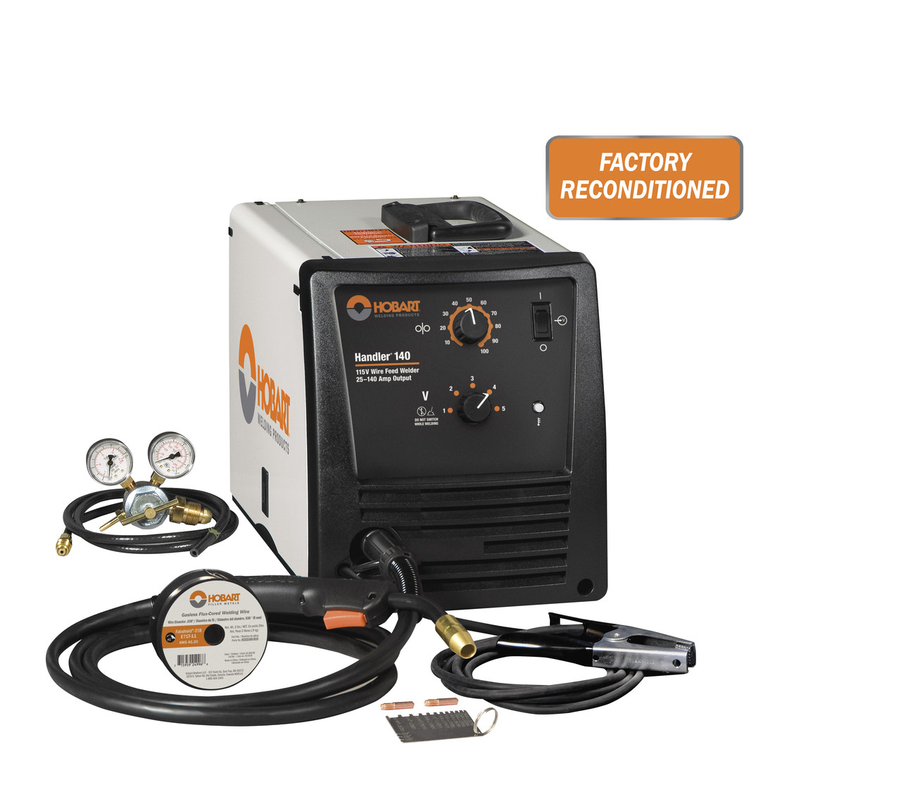 Factory Refurbished HOBART Handler 140 MIG Wire Welder - Hobart