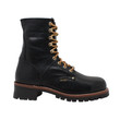 Men's 9" Steel Toe Logger Black - 1428