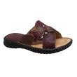 Women's Comfort Sandal Red/Brown - 8739-RB