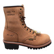 Men's 9" Waterproof Steel Toe Logger Brown - 1740WP