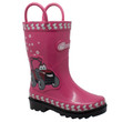 Children's 3D Fern Farmall Rubber Boot Pink - CI-4004 Children's 3D Fern Farmall Rubber Boot Pink - CI-4004
