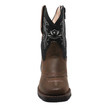Toddler's Western Light Up Boot Brown/Black - CI-5016