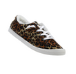 Women's Canvas with Fur Leopard - 2184