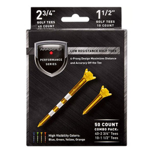 Maxfli 2 3/4" Translucent Tees 50 pk Maxfli 2 3/4" Translucent Tees 50 pk