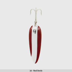 Dardevle 1oz Nickel Back Lure - Red/White Dardevle 1oz Nickel Back Lure - Red/White