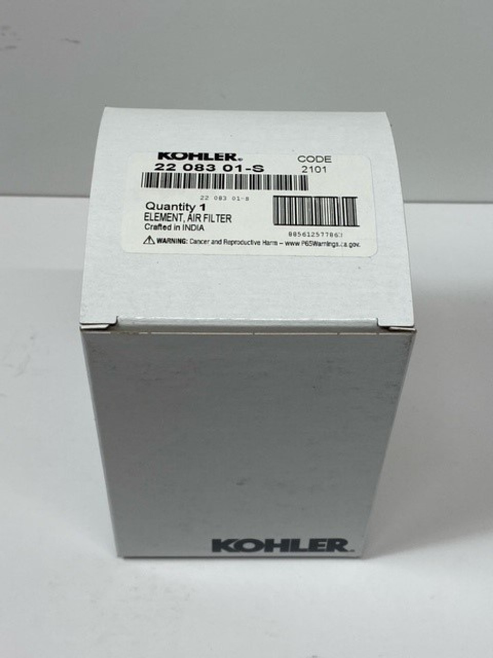 Kohler 22 083 01-S 5400 Series A/F Std Element Kohler 22 083 01-S 5400 Series A/F Std Element
