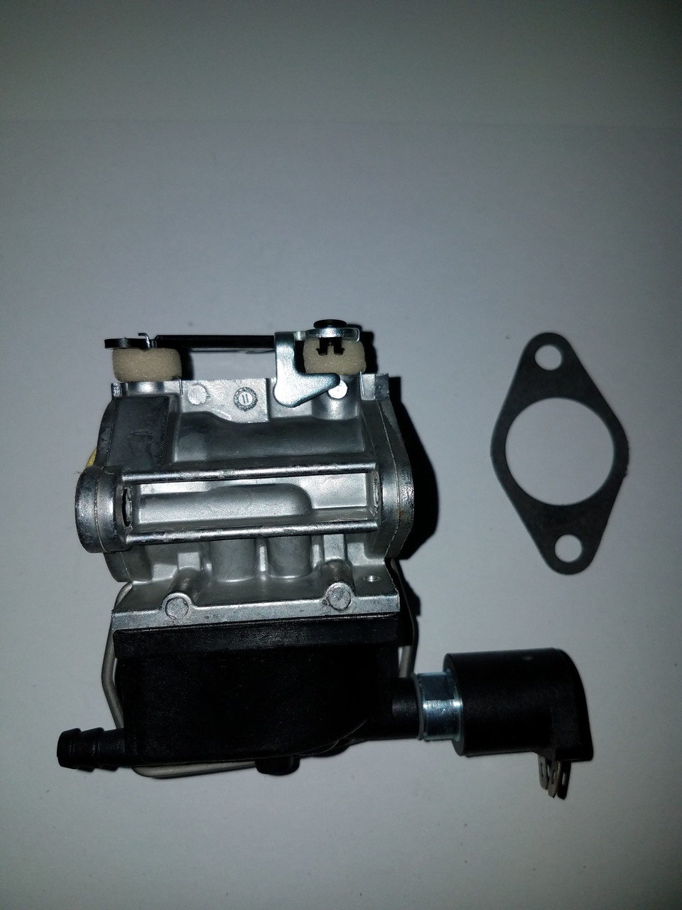 Tecumseh Carburetor 640330A
If fuel solenoid is not used on carburetor replace with screen and spring from the original carburetor.