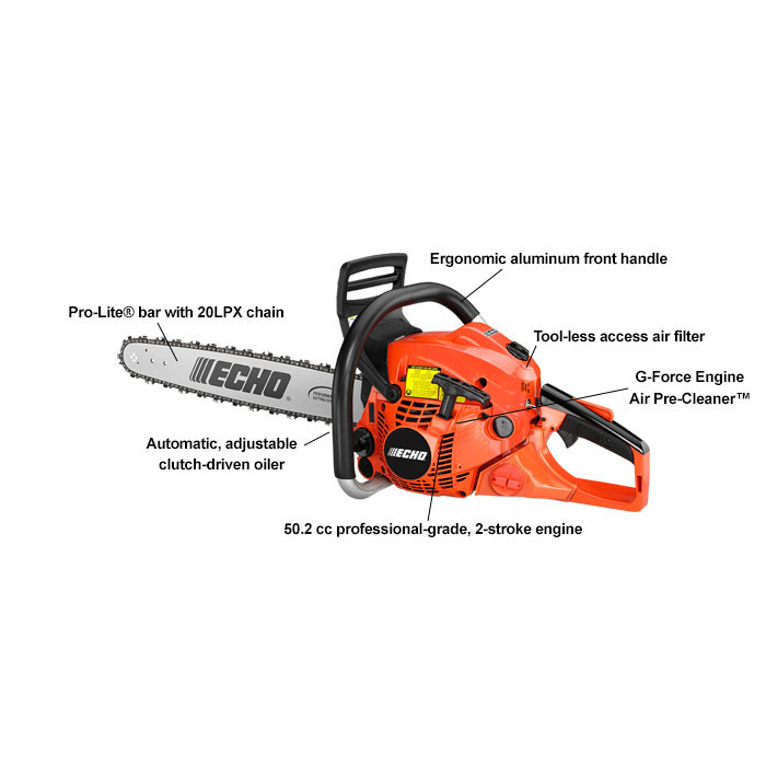 Echo CS-501P Rear Handle Chainsaw