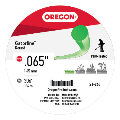 Oregon Equipment Parts 21-265 Gatorline  Round .065 1/2Lb Do