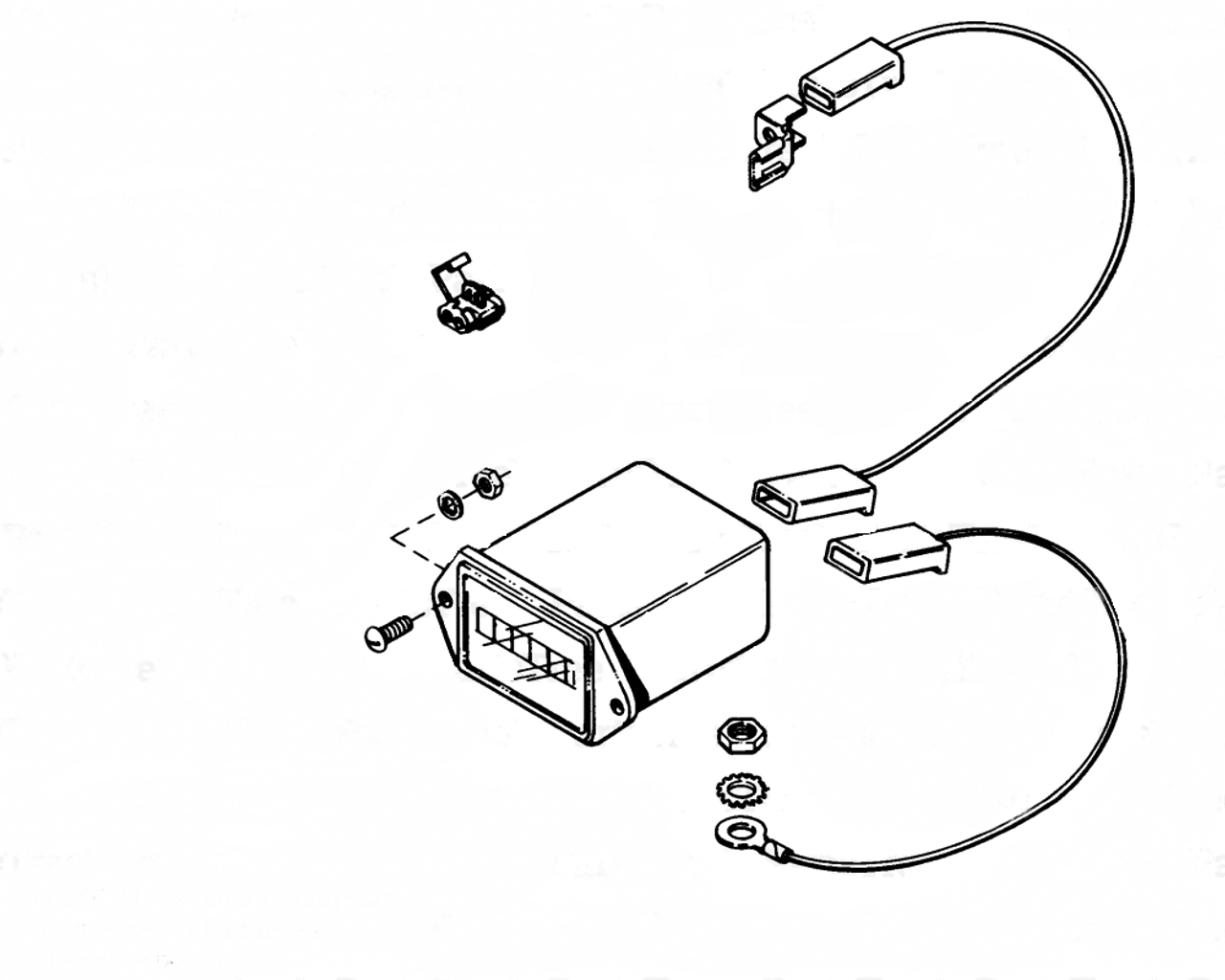 Simplicity 1685535SM Hour Meter Replacement Kit