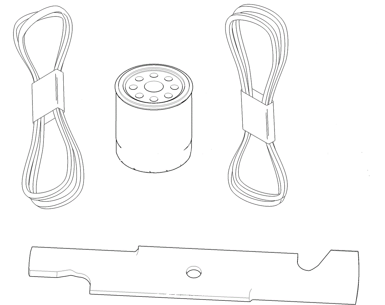 TORO 127-1649 Mvp Kit-Grandstand 52" Deck
MVP Filter, Belt and Blade Kit, GrandStand Mower with 52in Deck