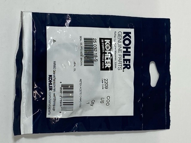 Kohler 12-032-03 Paraolio Motore Per Attrezzature Da Giardino | Ricambio Originale OEM, Tenuta Stagna, Componente Macchina