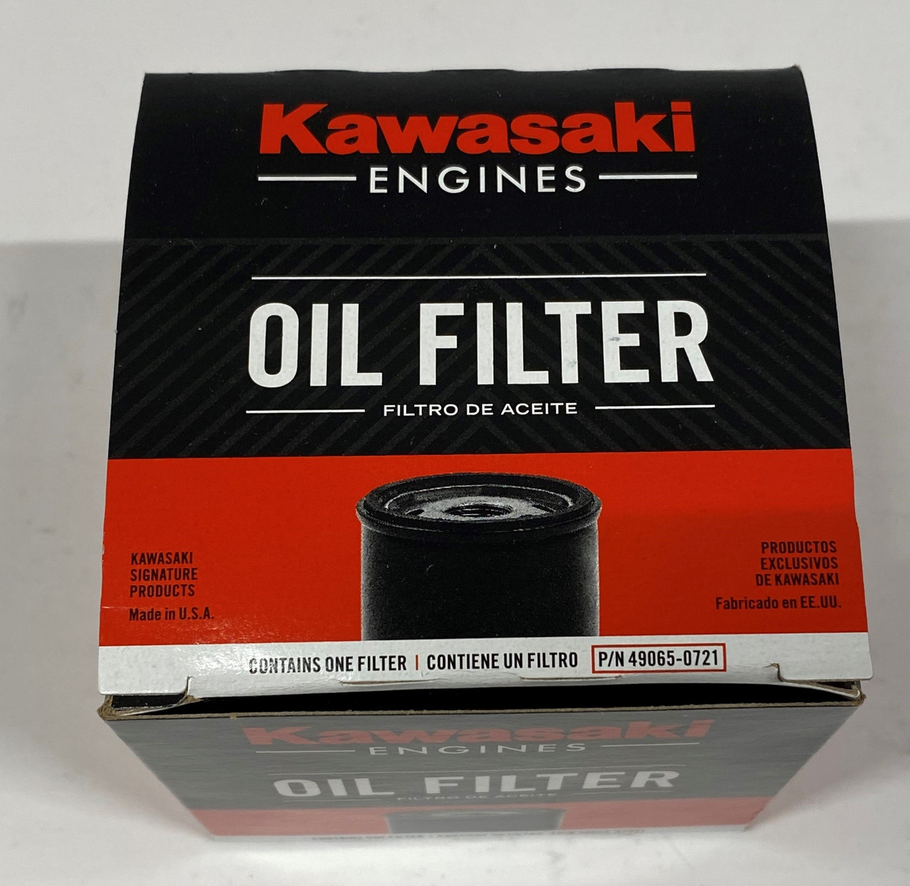  Pack of 3 Genuine Kawasaki 49065-7007 Oil filter Made in the  USA : Automotive
