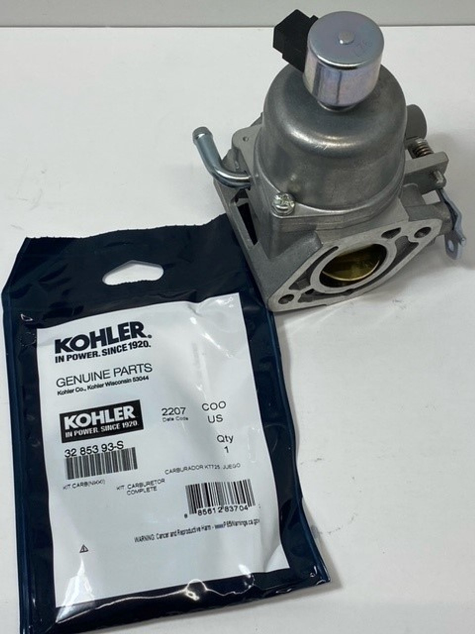 Kohler 32 853 93-S Kit, Carburetor Complete