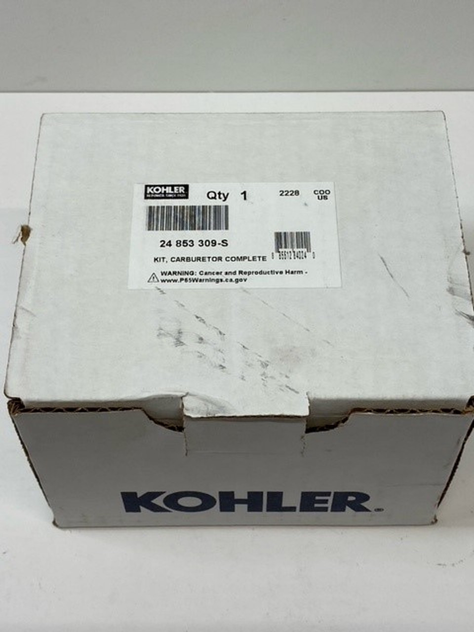 Kohler 24 853 309-S Kit, Carburetor Complete (Replaces 24 853 32-S)