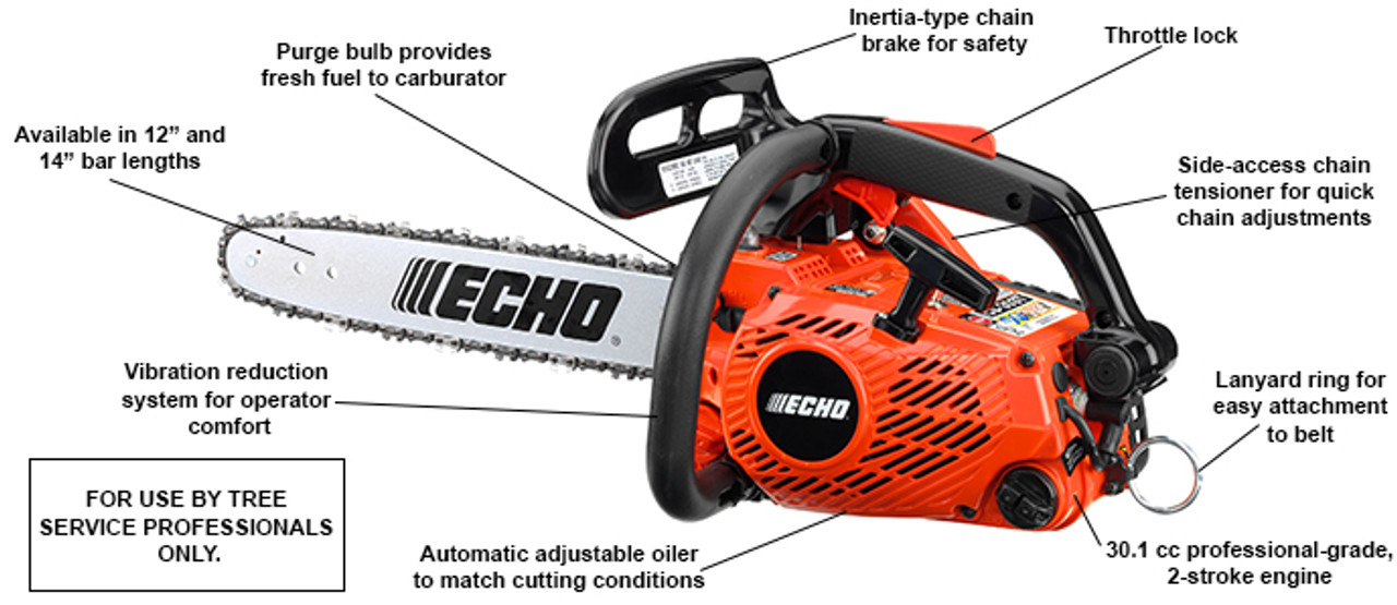 Echo CS-303T-14 Top Handle 30.1 cc Chainsaw