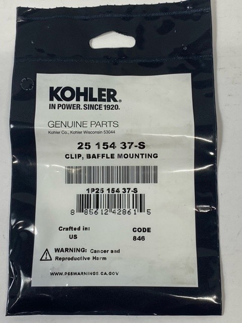 Kohler 25 154 37-S Clip, Baffle Mounting
