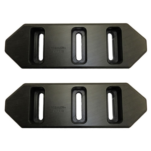 Robalon Snow Blower Composite Skid Shoe - Item model number: A110BD (OEM equivalent skid shoe) Replaces: Snapper# 7037982 Robalon Snow Blower Composite Skid Shoe - Item model number: A110BD (OEM equivalent skid shoe) Replaces: Snapper# 7037982