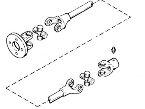 Simplicity 1708491SM Drive Shaft Assembly