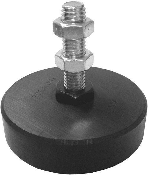 Robalon A189BS Composite Replacement Plow Pad Skid Shoe, Black