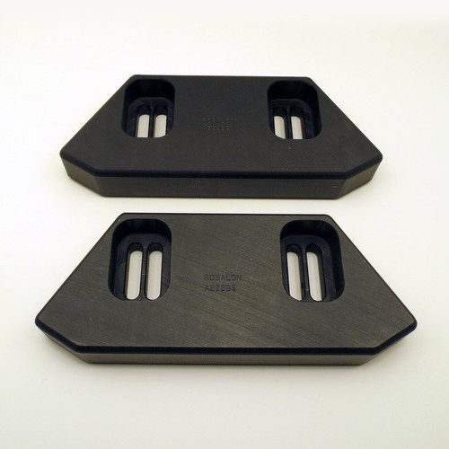 Robalon A222BS Skid Shoes for Bercomac Snowblowers (Replaces 103188)